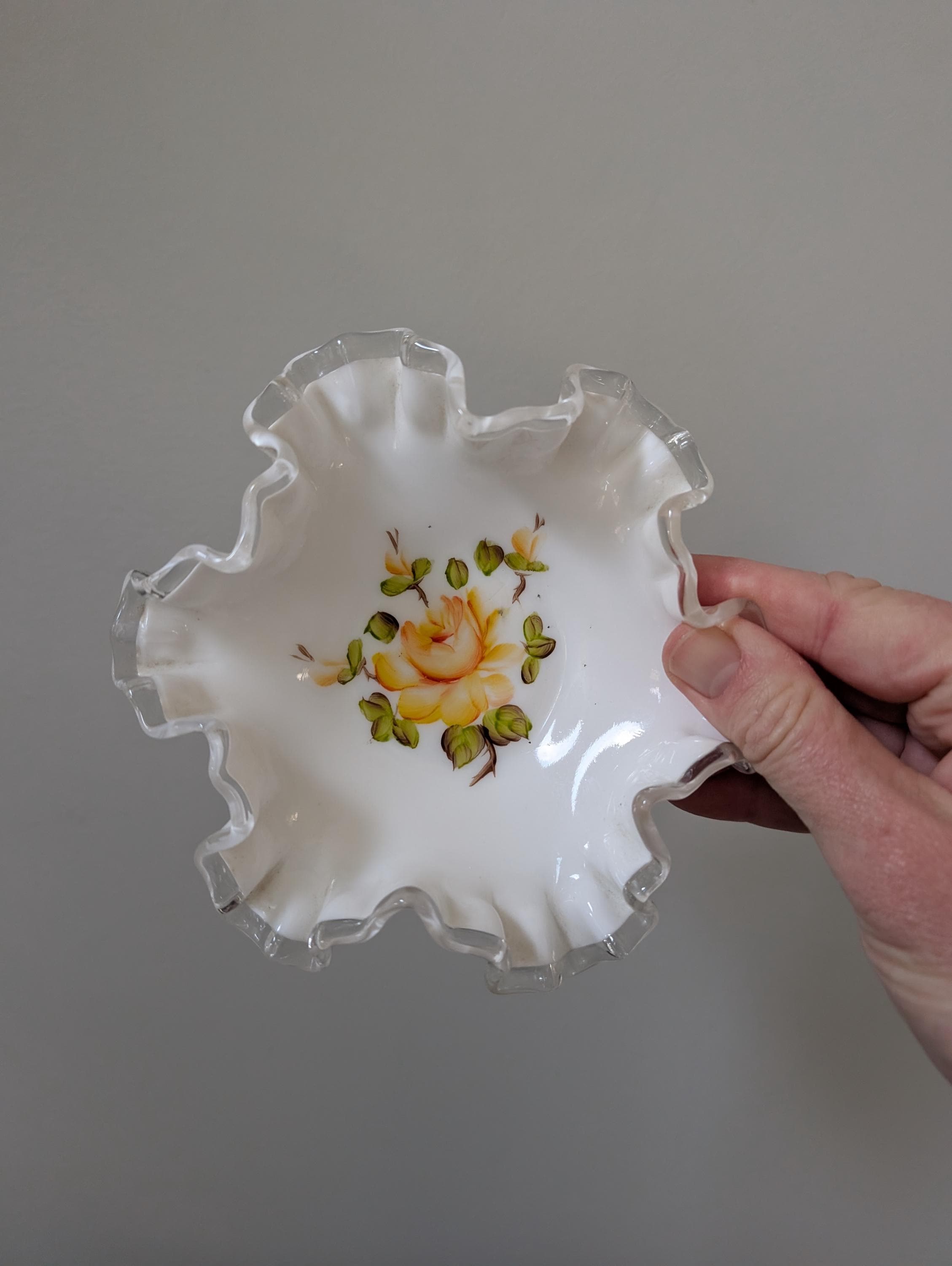 Yellow Fenton Glass - Etsy