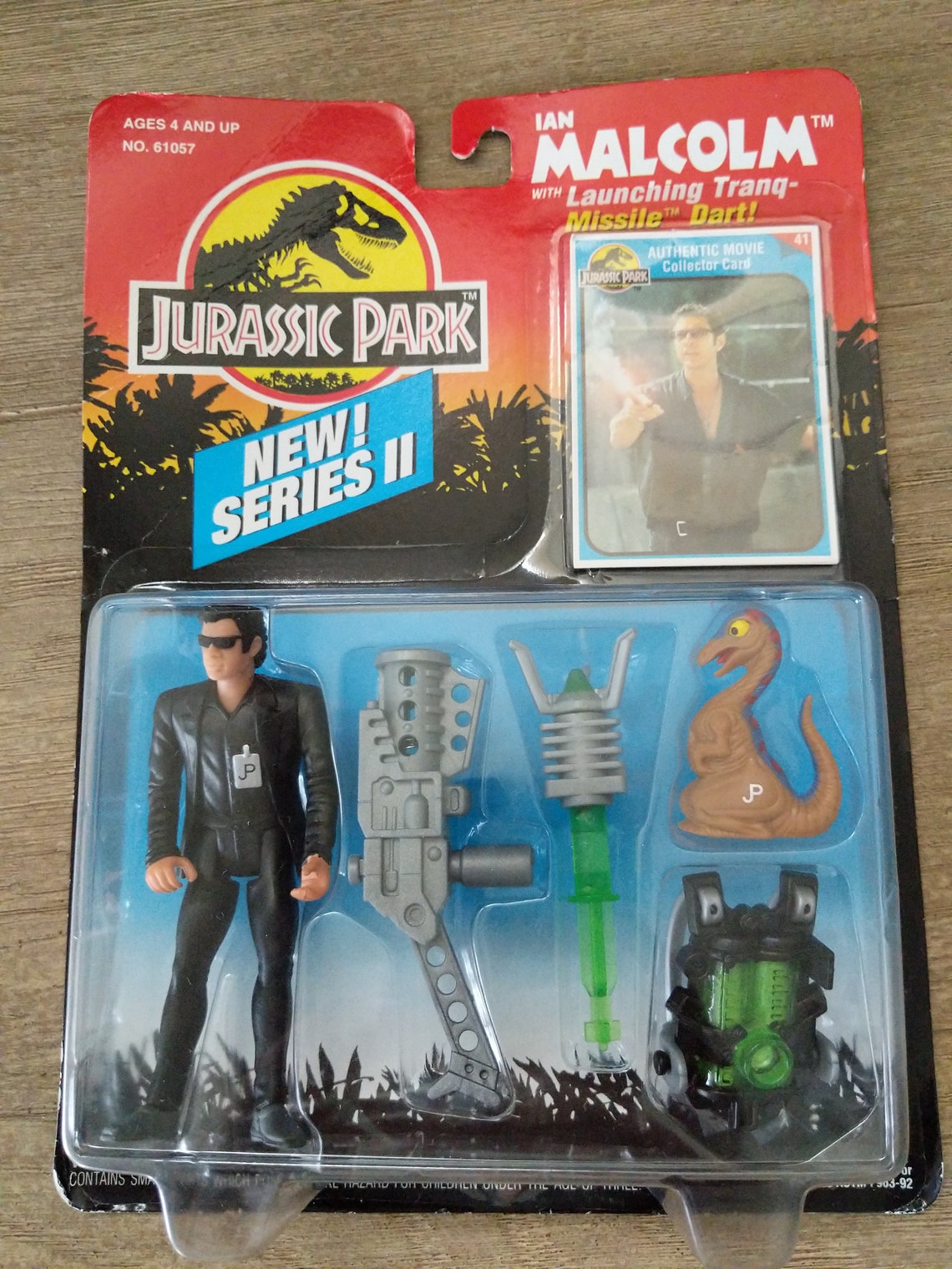 New Sealed 1993 Original Jurassic Park Movie Action Figure Etsy