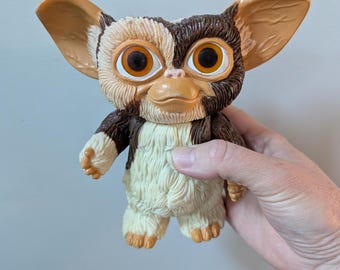 Gremlins, Gizmo, Action Figure, 7 Inches, 1984, Warner Bros, Vinyl
