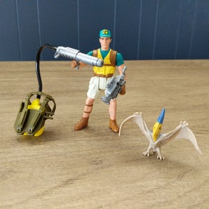 Jurassic Park 100% Complete Vintage Jurassic Park Toys, Action Figure Nick Van Own The Lost World Series Movie Jurassic World Toy Christmas