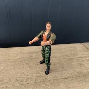 Vintage Jurassic Park The Lost World Action Figure 1997 Kenner Site B Toys Dieter Stark, Jurassic Park Toy Collectible Movie Figurine