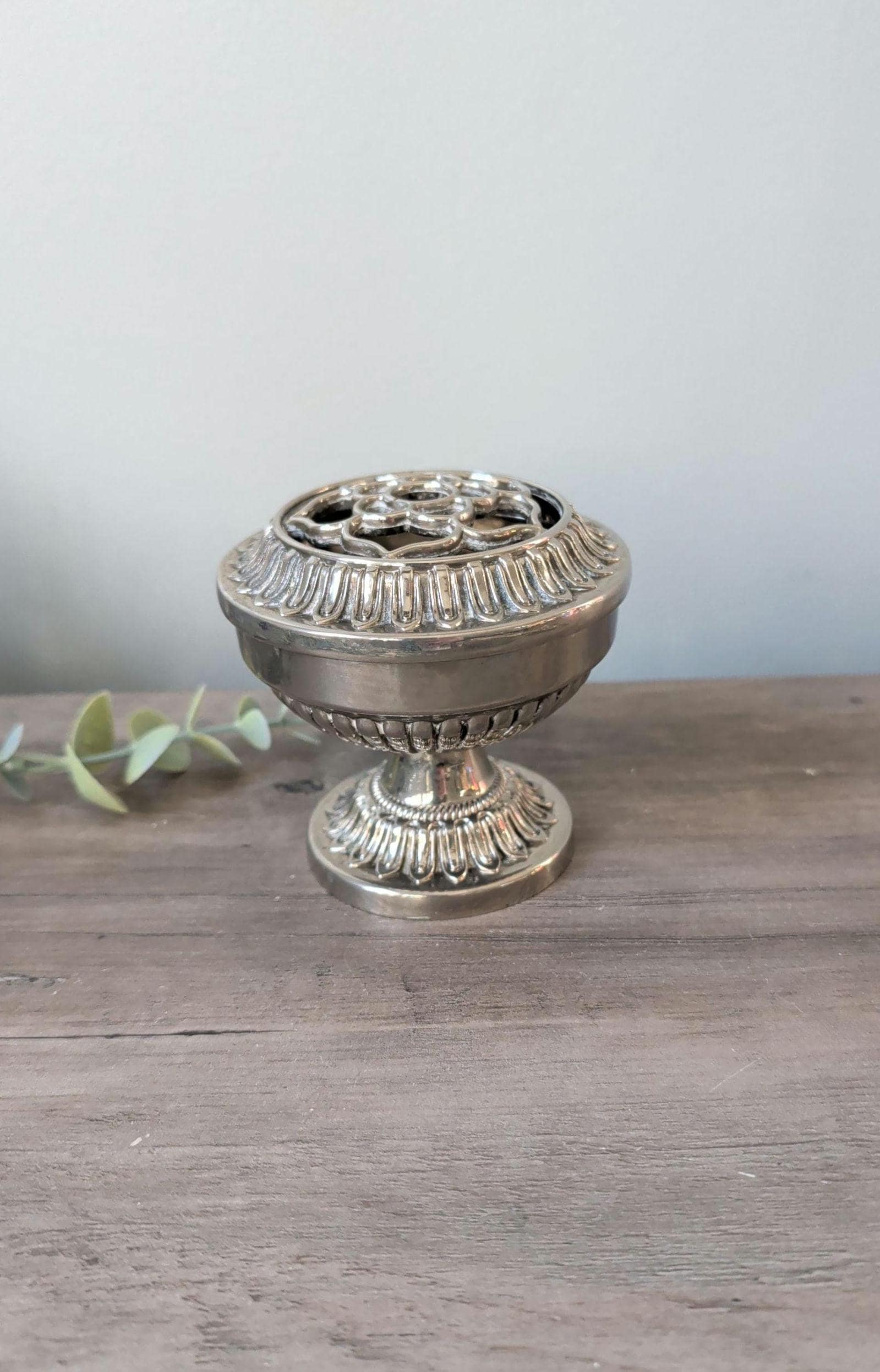 ヴィンテージ　lanthe of england　シルバーメッキ　キャンド燭台 Ianthe England Silver - Etsy