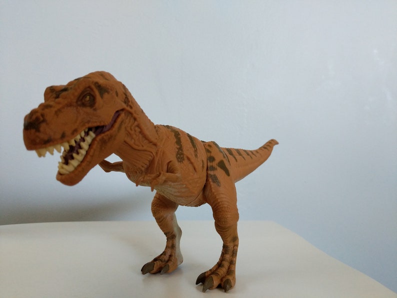 jurassic park t rex toy 1993