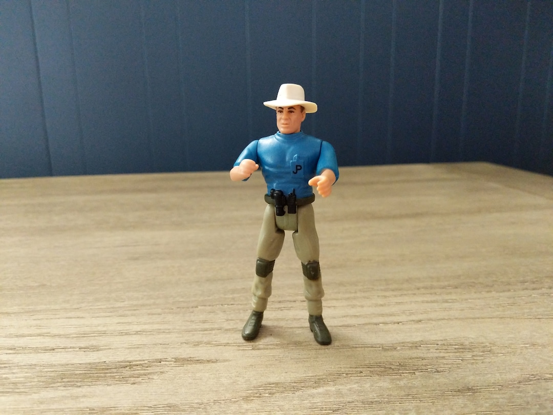 Figura de acción original del Dr. Alan Grant de Jurassic Park, de 1993 -  Etsy México, image size:1080x810