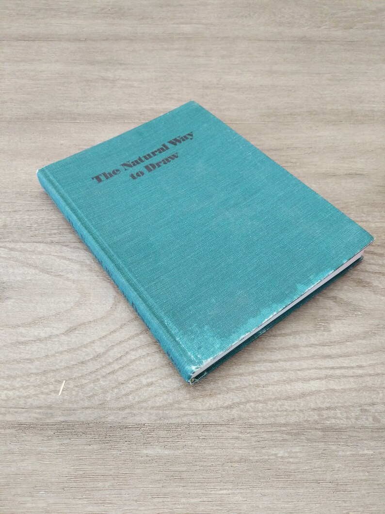 Vintage Book the Natural Way to Draw by Nicolaides Etsy