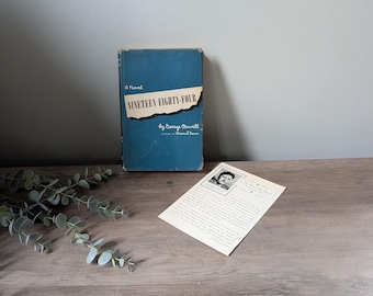 Nineteen Eighty Four by George Orwell / Vintage Rare Books Nineteen Eighty-Four Printed 1949 with dust jacket and book club insert