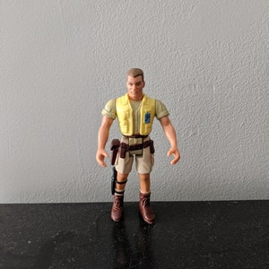 1993 Original Robert Muldoon Jurassic Park Toy by Kenner Movie Action Figure Jurassic Park The Lost World Series Vintage Jurassic World Toys