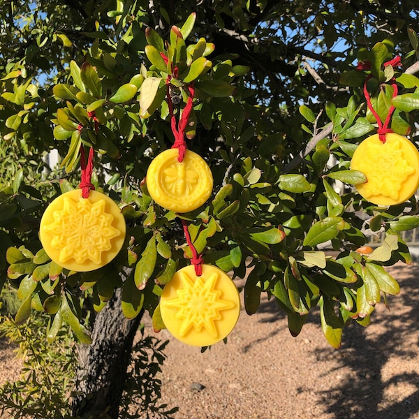 Beeswax Christmas Ornaments