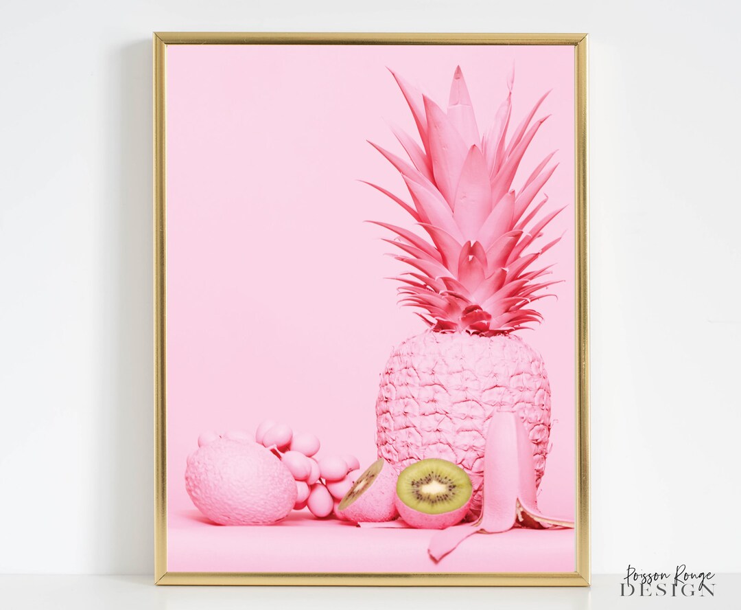 Fruit Wall Art Kitchen Wall Art Kiwifruit Printable Digital Etsy