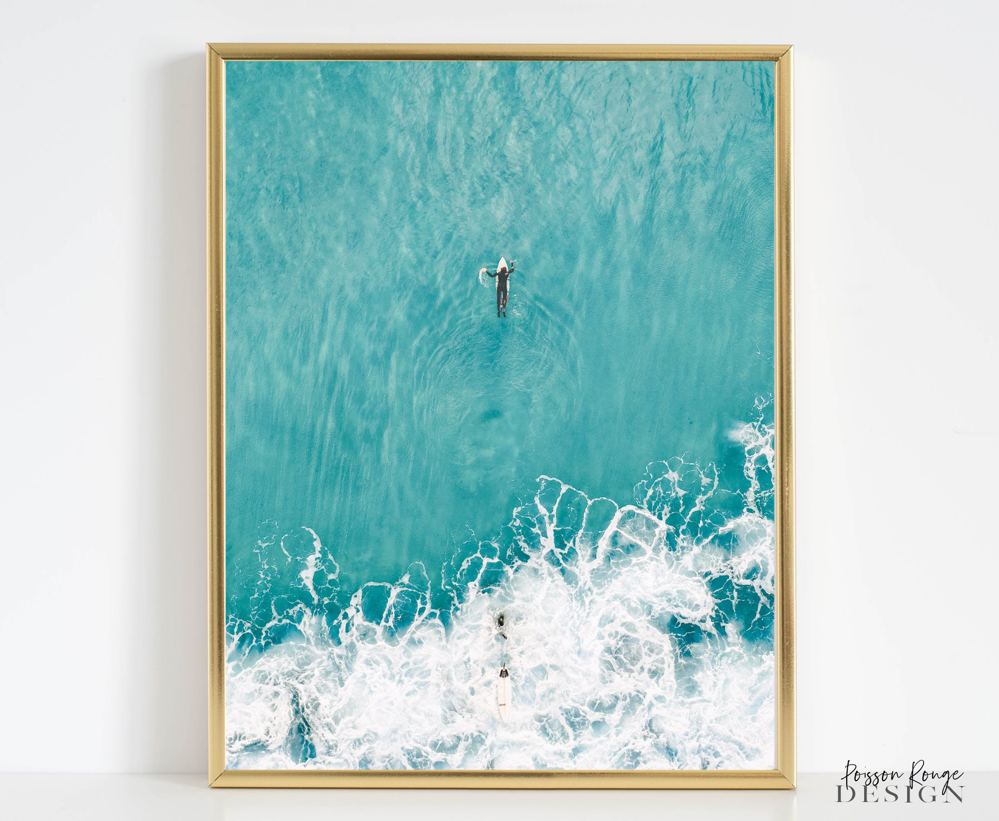Coastal Wall Art, Ocean Printable Art, Ocean Printable, Beach Digital Print, Aerial Beach Print ...