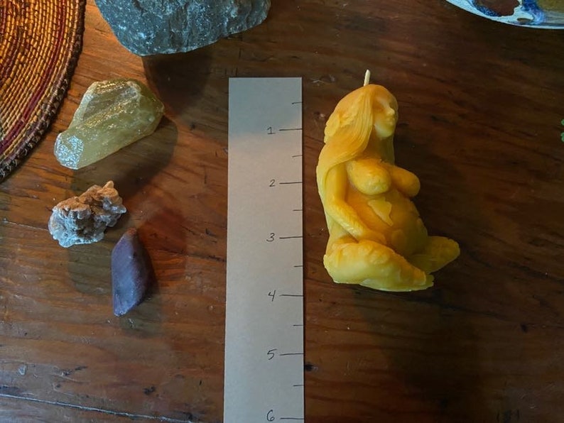 Beeswax Mother Earth Candle Mother Earth Nontoxic Candle Etsy