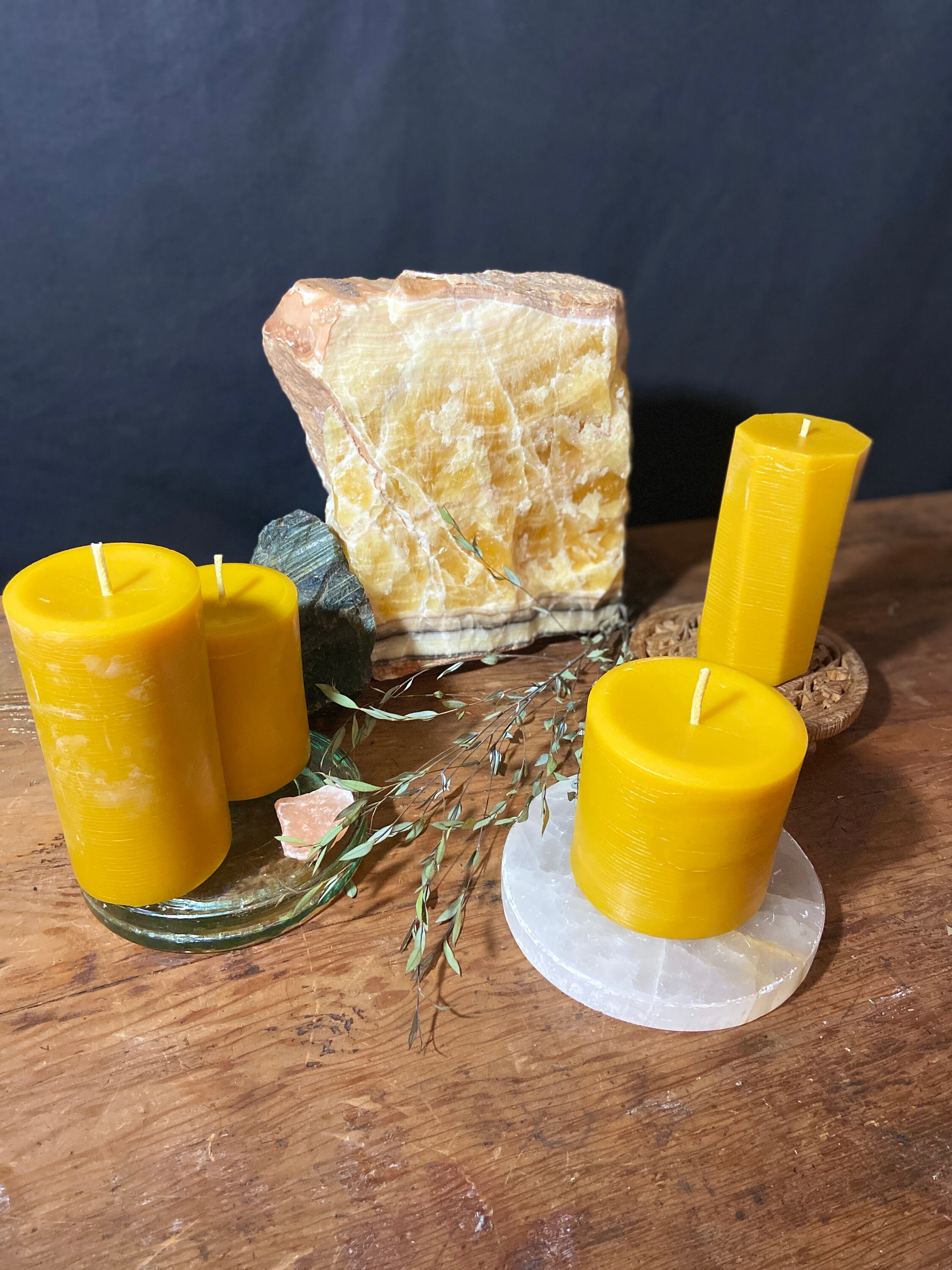 Imperfect Beeswax Reject Candles Etsy