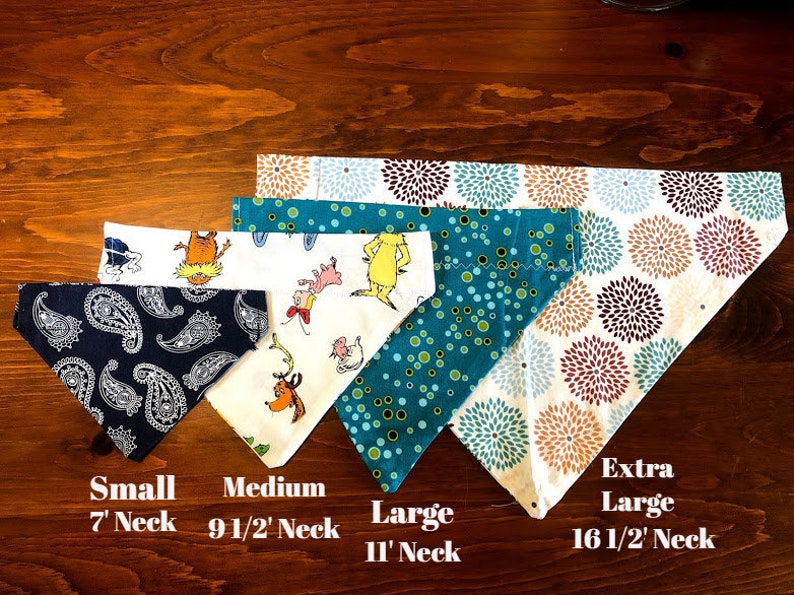 Teal Over The Collar Bandana