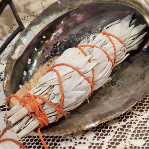 Ceremonial Sourced White Sage Lakota Smudge Wand