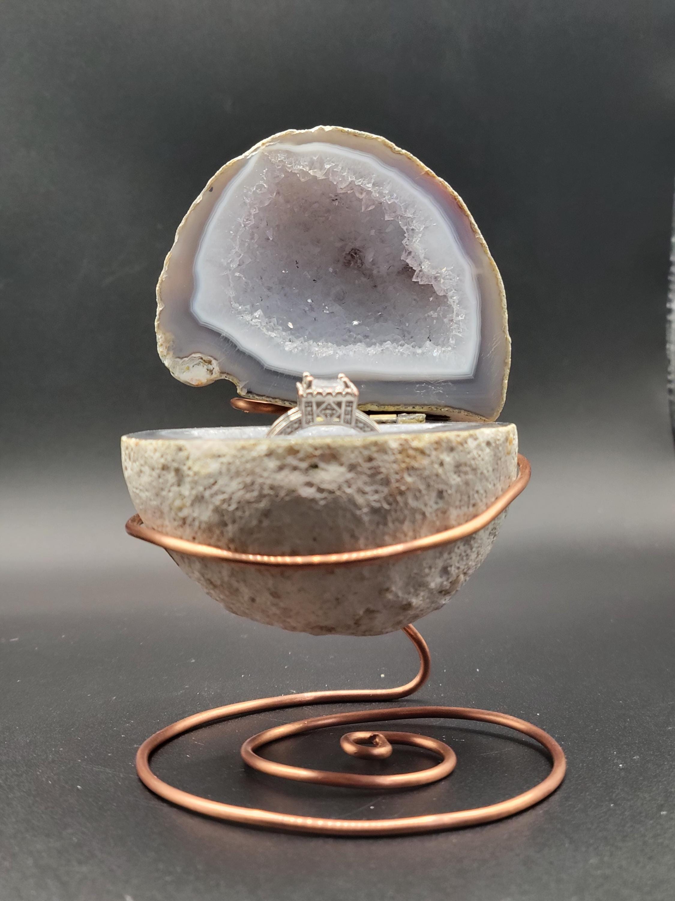 Geode ring box - Etsy 日本