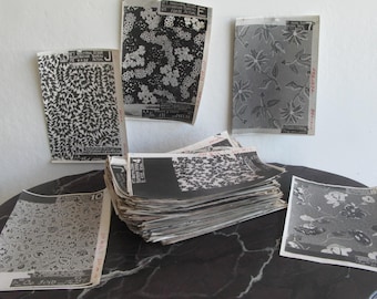 Collezione di 350 disegni tessili degli anni '30.