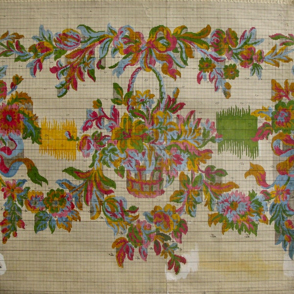 antique tapestry design