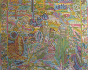 antique tapestry design