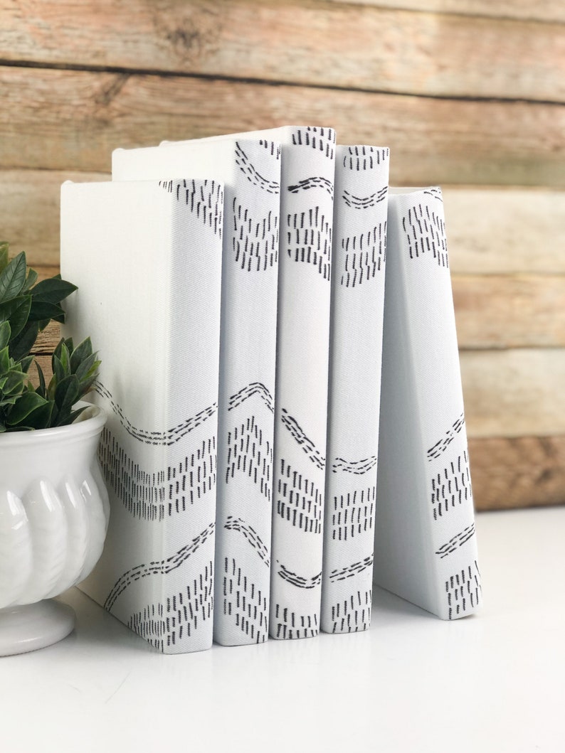 Black and White Shelf Decor Etsy