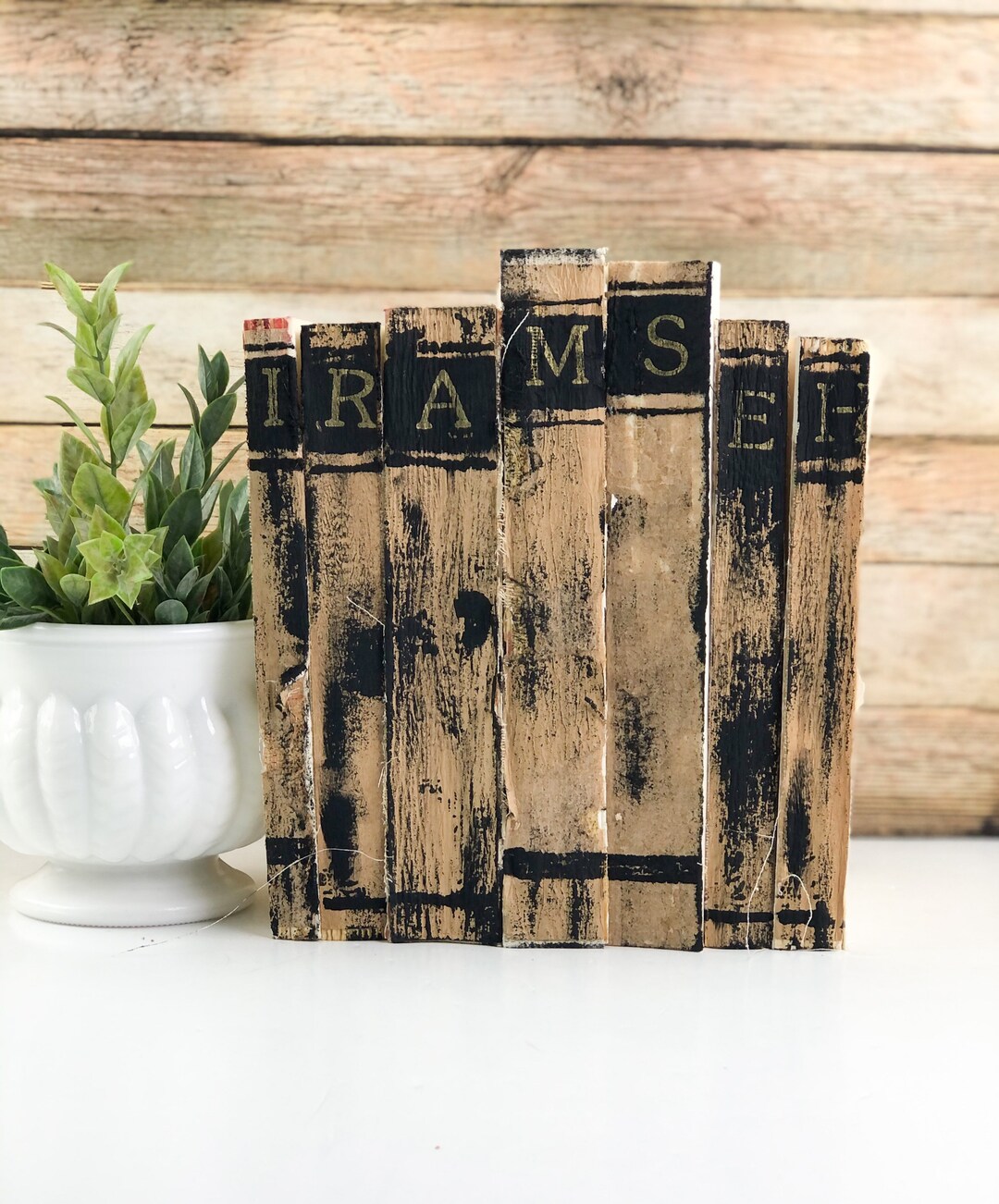 Vintage Decor Rustic Shelf Decor Shelf Accessories Old Etsy