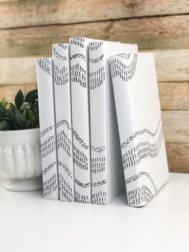 Black and White Shelf Decor Etsy