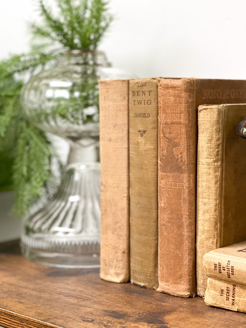 Vintage Decor Book Set You Get Everything Etsy