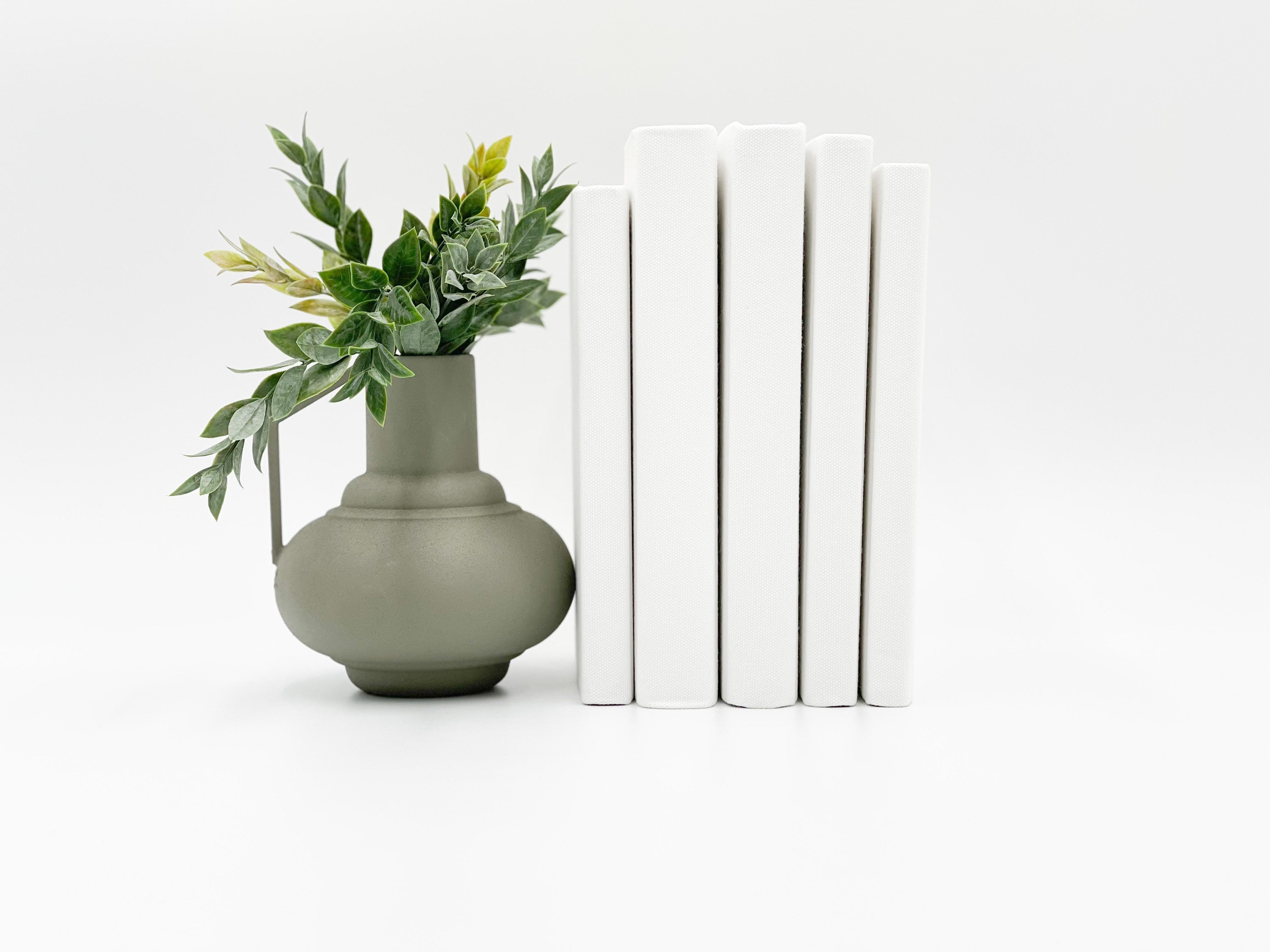 White Covered Decorative Books / White Decorative Books Set Of White Decorative Covered Etsy