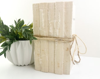 Books for Decoration, Distressed Book Set, Farmhouse Decor