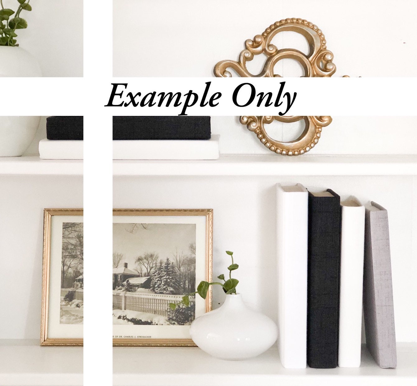 Black and White Vintage Print Vintage Wall Art Etsy