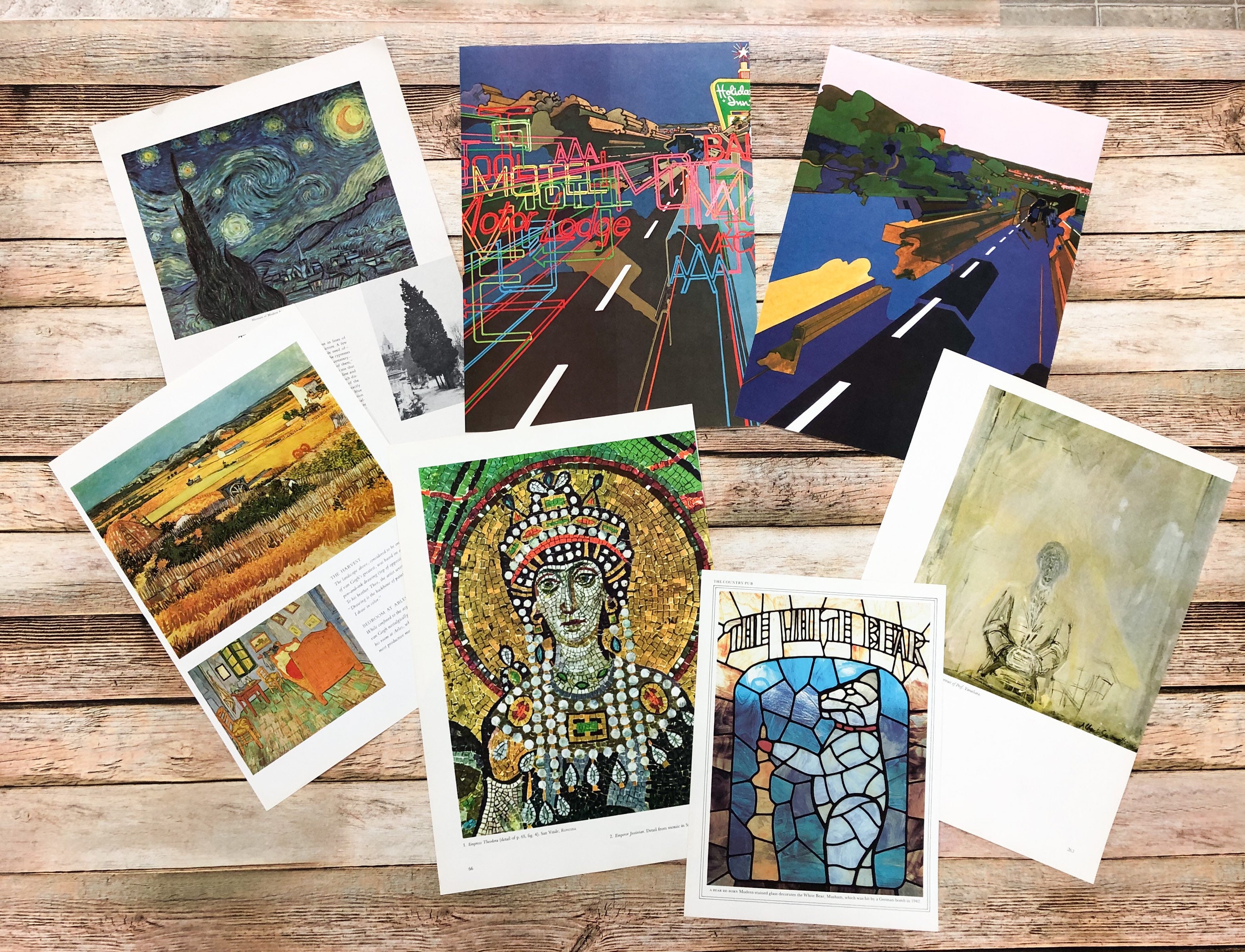 Vintage Art Prints / Set of 37 Etsy