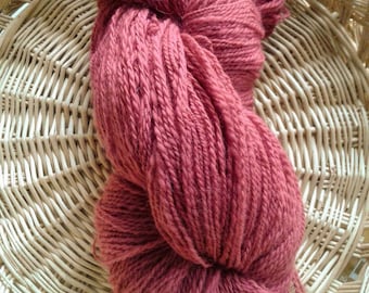 Hand Spun Hand Dyed Merino Yarn