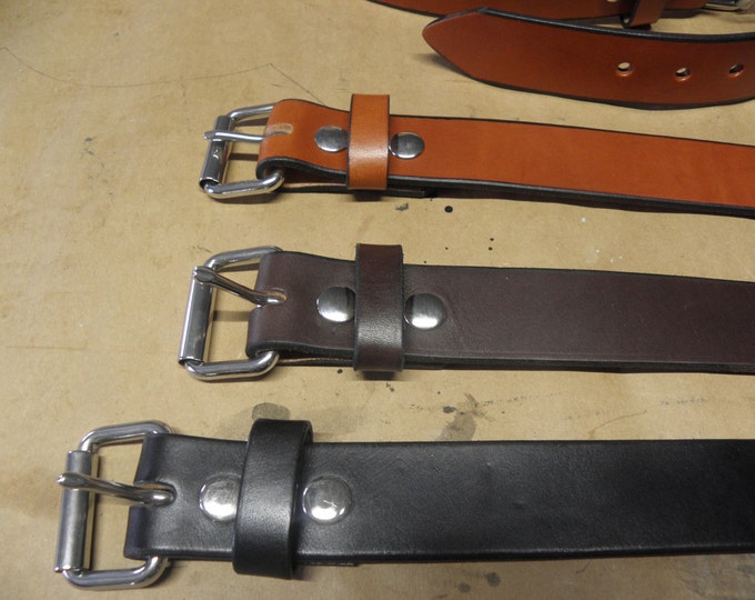 Handmade Leather Belt, 100% Full Grain Genuine Leather, Non-Layered, English Bridle Leather, Leather Belt Men, Mens Leather Belt