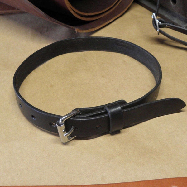 Boys Handmade Leather Belt, 100% Full Grain Genuine Leather, Non-Layered, English Bridle Leather, Kids Leather Belt, child belt