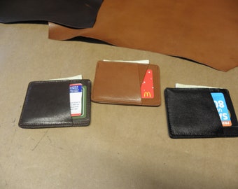 Minimalist Handmade Leather Wallet, Full-Grain Leather Minimalist Wallet, Minimalist Wallet Men, Wallet Men, Wallet Women, Leather Wallet