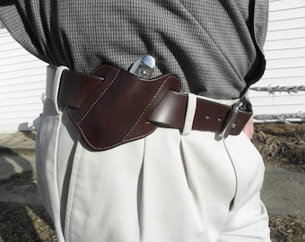 Leather Pocket Knife Holder, 100% Full Grain Leather, Belt Loop Pocket Knife Holder, Leather Tool Holder, Leather Pocket Knife Case
