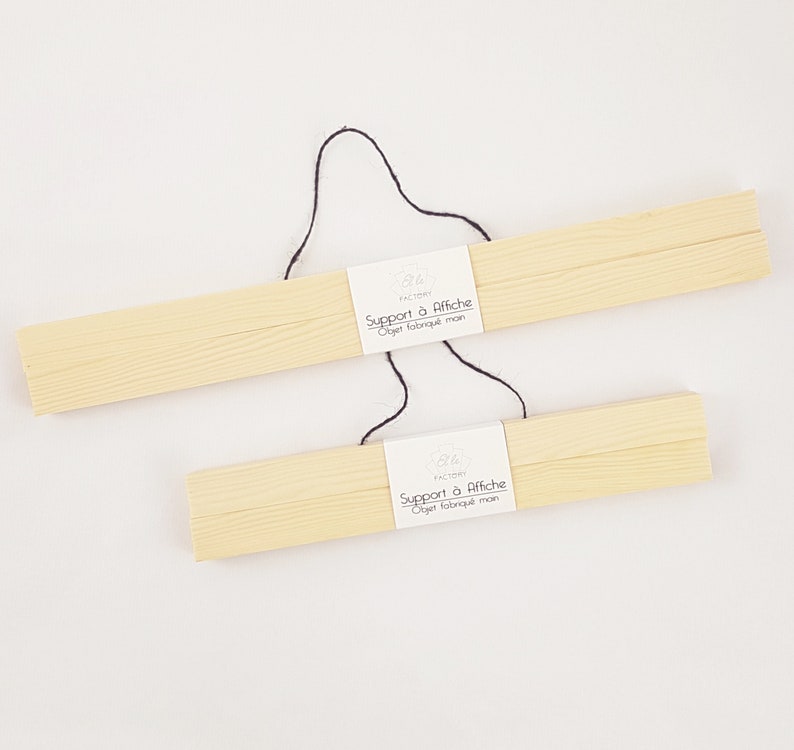 Porte-affiche Aimanté En Bois Naturel 31 Cm - MégaCrea DIY, Neuf