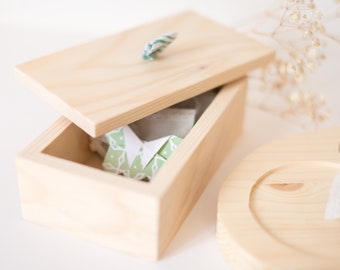 Hygge wooden tea box