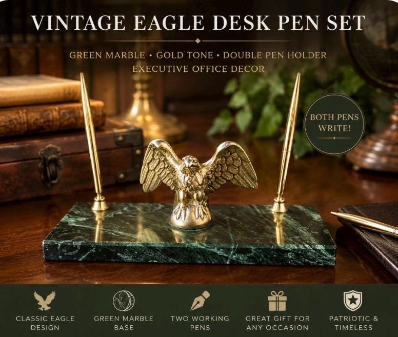 Eagle Pen Holder - Etsy