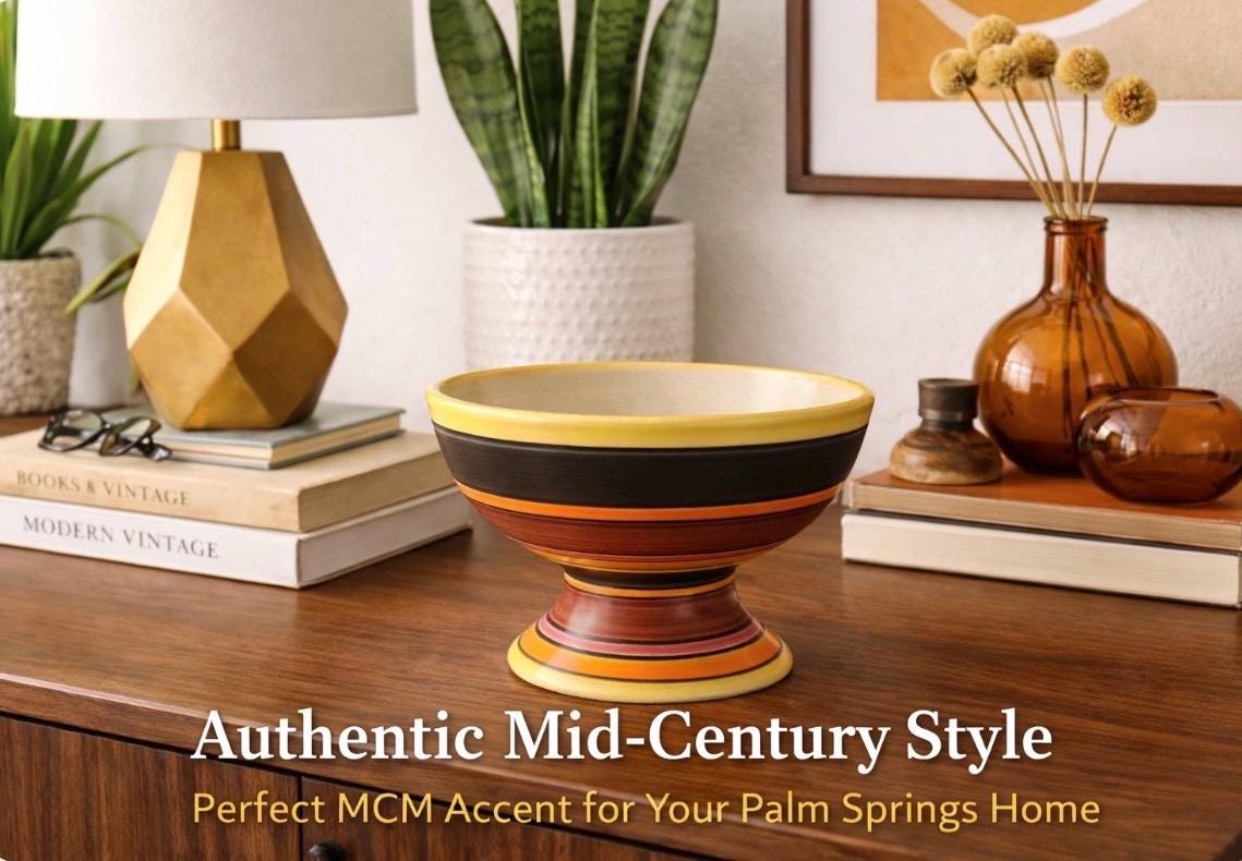 Italian Mid Century Pottery - Etsy