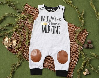 half birthday rompers