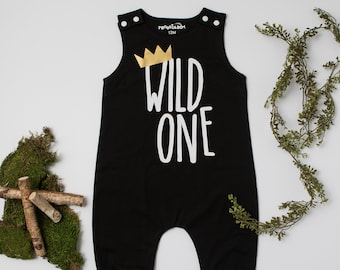 wild one baby boy outfit