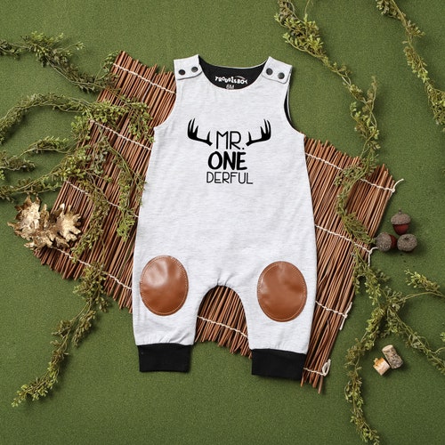 Mr. Onederful 1st Birthday Romper. Baby Boy 1st Birthday Etsy