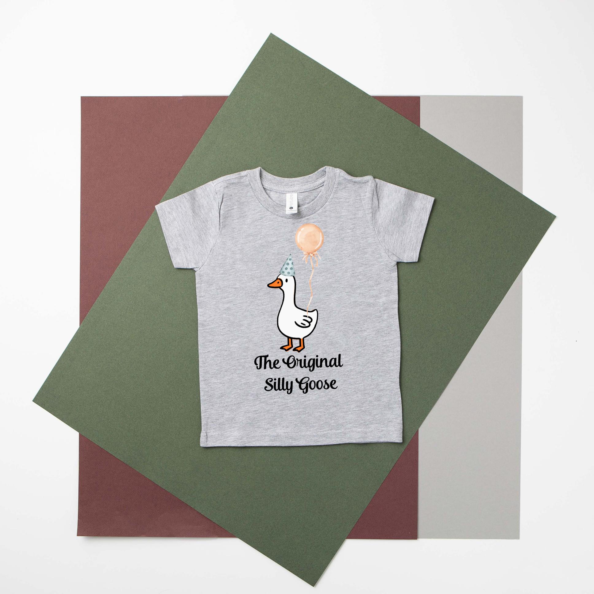Personalized Brother Goose Shirt: Silly Goose Birthday Sibling Tee - Etsy
