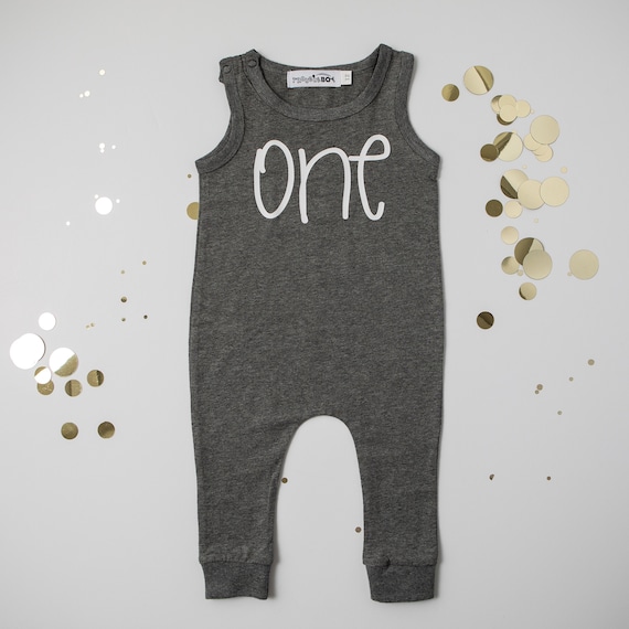 first birthday romper