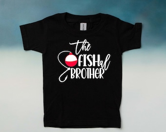 Ofishally One Family Sibling Shirts. Ofishal Sister. Ofishal Brother. Personalized 1st Birthday Cousin Shirts. First Birthday Fishing Theme