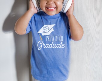 Preschool Graduation Shirt. Kindergarten Graduation Shirt.  PreK Grad.  Kinder Grad.  Pre K Graduation Outfit. Class of 2036. Class of 2023.