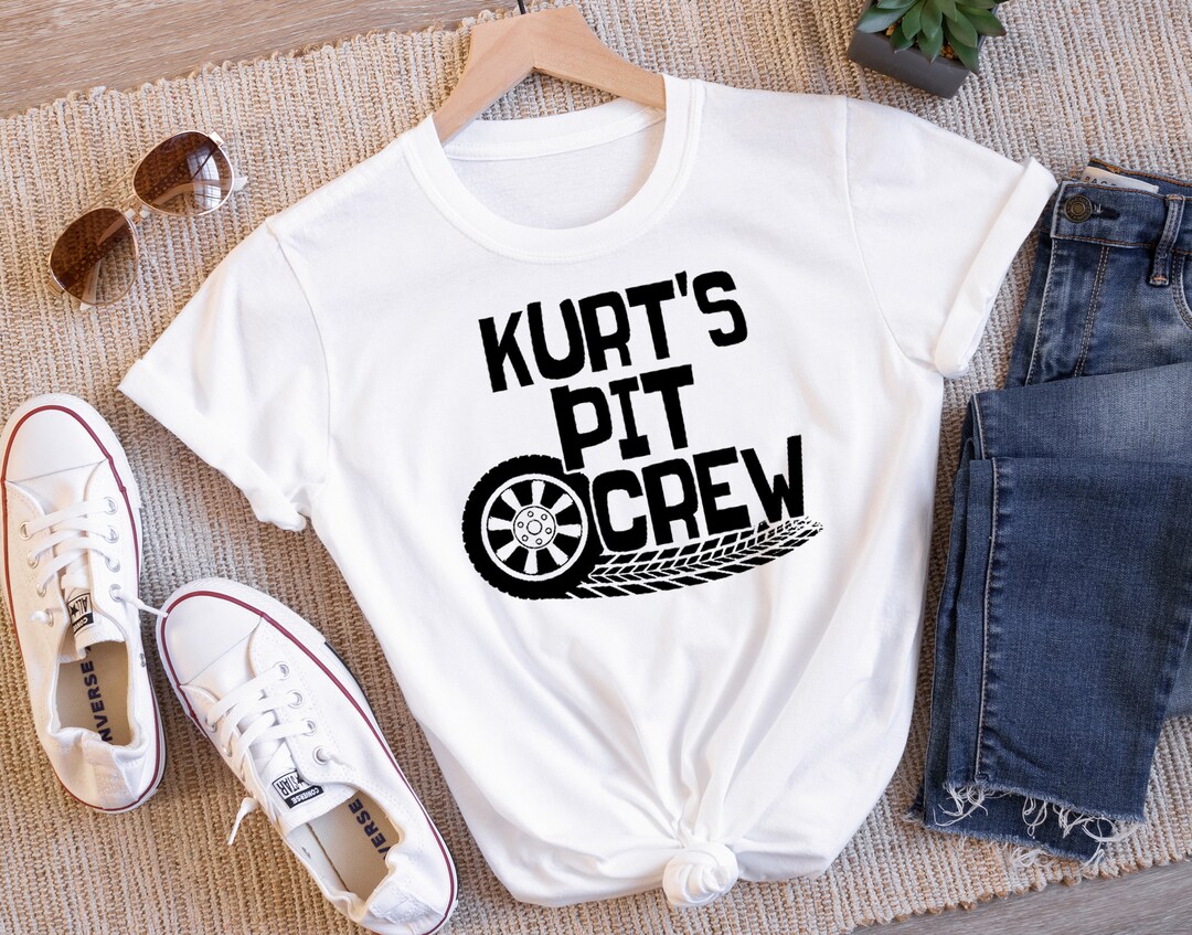 Pit Crew Parent Matching T-shirt. Racecar Themed Birthday - Etsy
