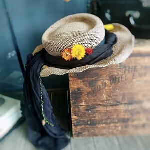 Summer Straw Hat - Vintage