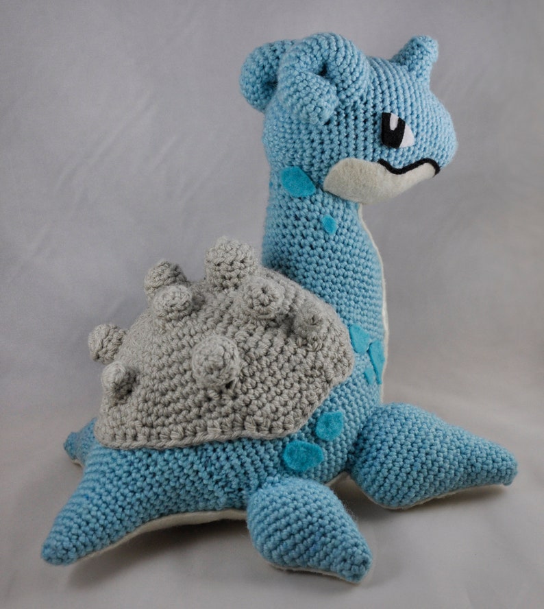 Lapras Crochet Pattern Etsy