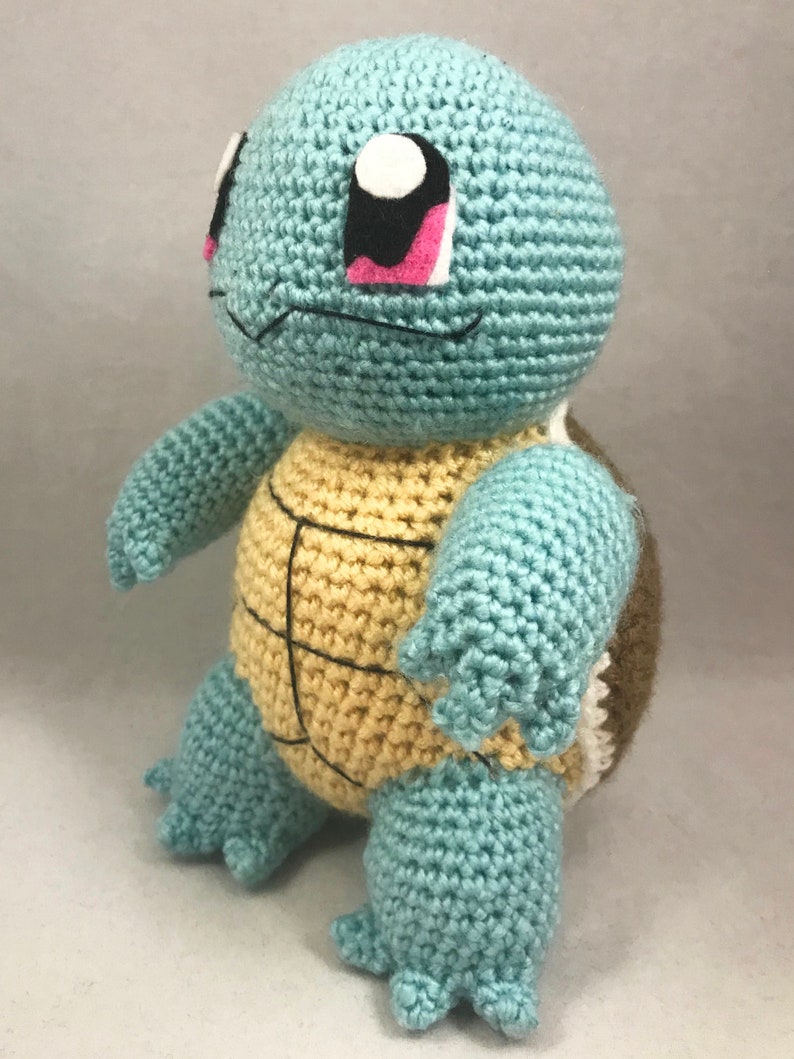 Squirtle Crochet Pattern | Etsy